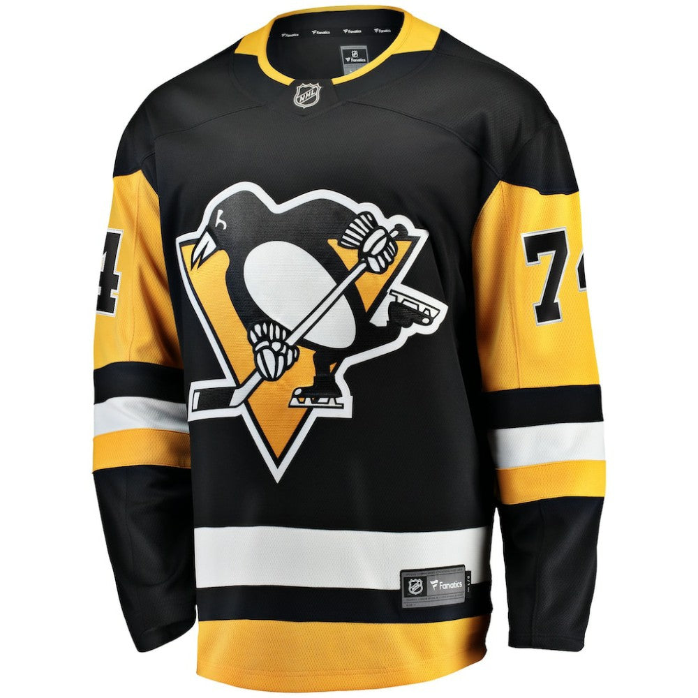 Stuart Skinner Pittsburgh Penguins Fanatics Home Breakaway Jersey - Black | NHL Jerseys