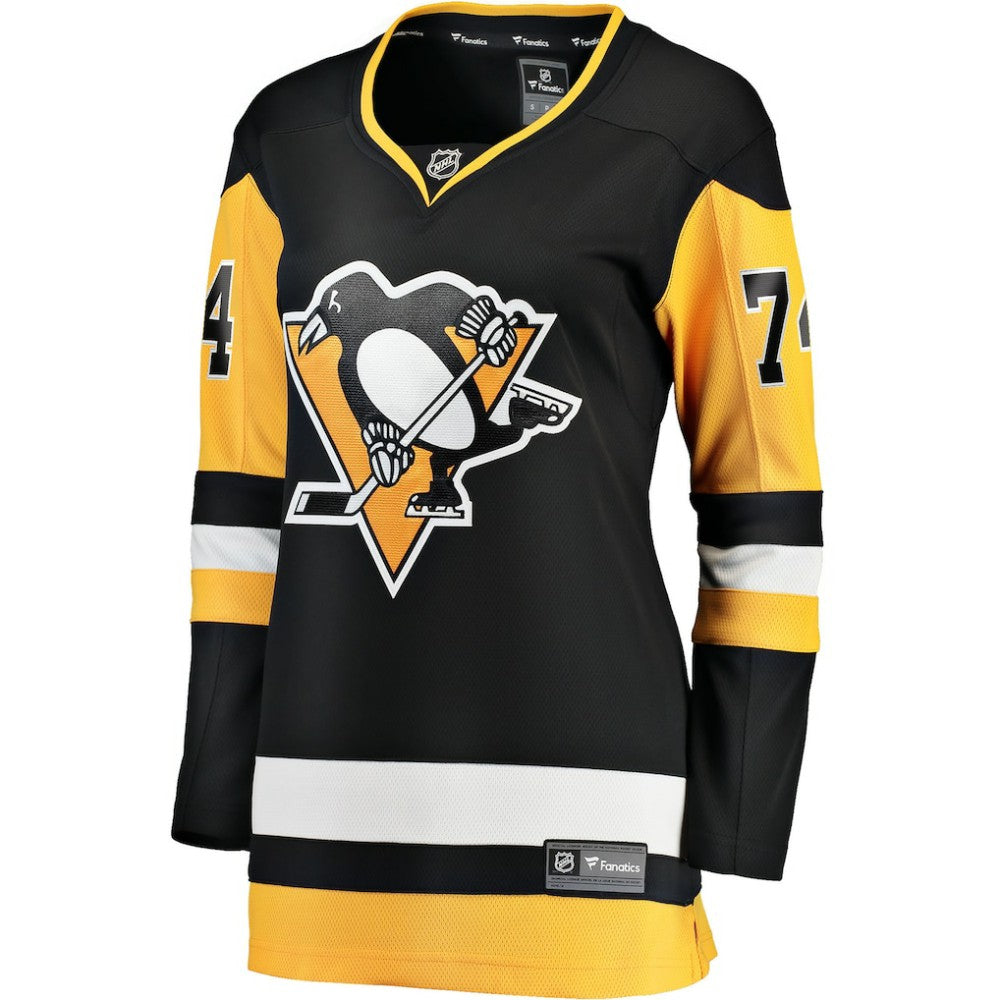 Stuart Skinner Pittsburgh Penguins Indiana Women's Home Breakaway Jersey - Black | NHL Jerseys