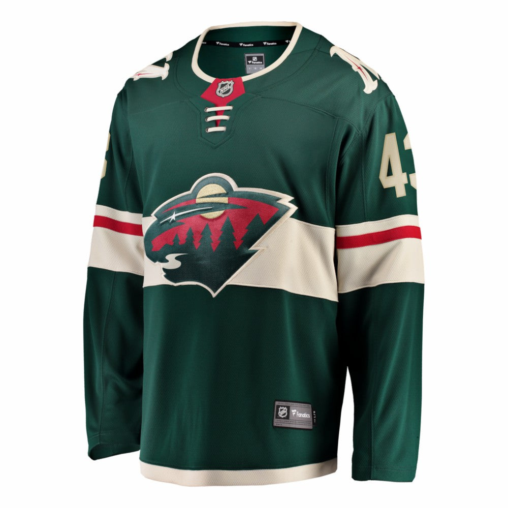 Quinn Hughes Minnesota Wild Fanatics Home Breakaway Jersey - Green | NHL Jerseys