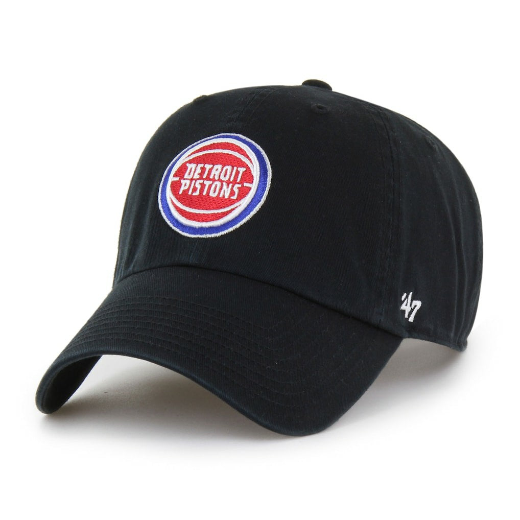 47 brand - Detroit Pistons '47 Clean Up Adjustable Hat - Black