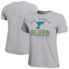 St. Louis Blues - Champion Women's Core T-Shirt Gray