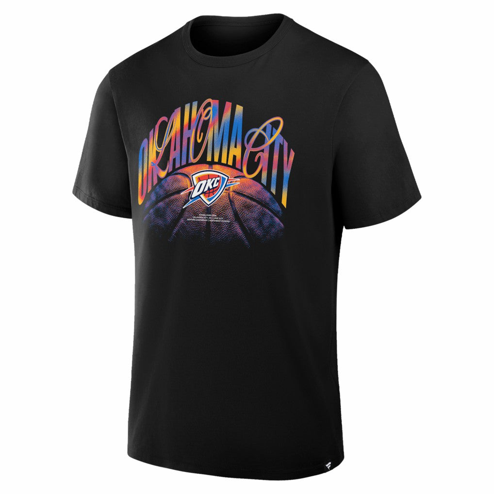 NBA - Oklahoma City Thunder Chase Chrome T-Shirt - Black