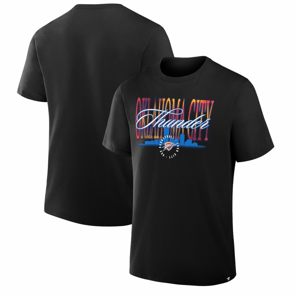 NBA - Oklahoma City Thunder Chase Chrome T-Shirt - Black