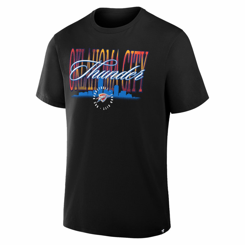 NBA - Oklahoma City Thunder Chase Chrome T-Shirt - Black
