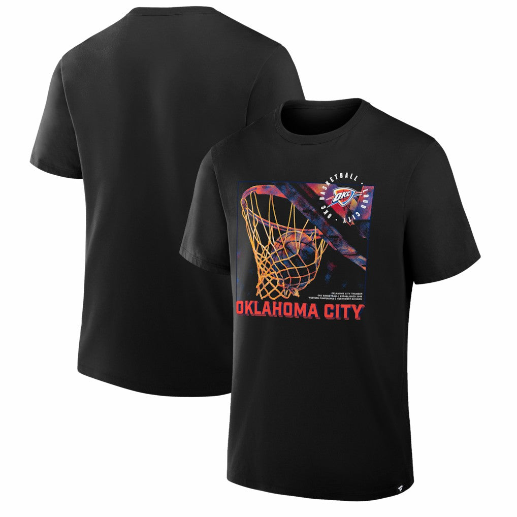 NBA - Oklahoma City Thunder Chase Chrome T-Shirt - Black