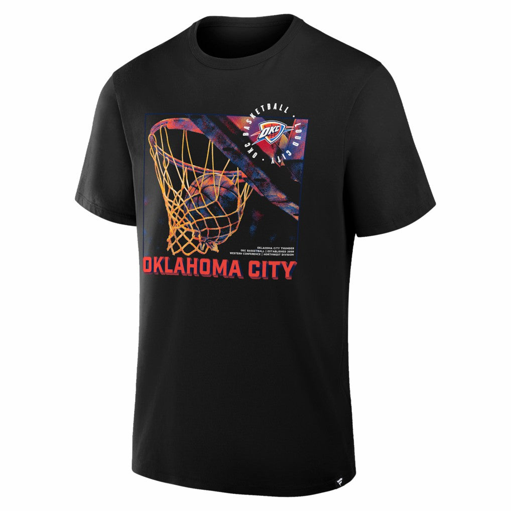 NBA - Oklahoma City Thunder Chase Chrome T-Shirt - Black