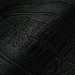 Mitchell & Ness - Detroit Pistons Women's Phantom Cropped T-Shirt - Black