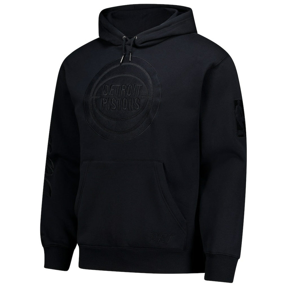 Mitchell & Ness - Detroit Pistons Phantom Fleece Hoodie - Black