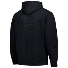Mitchell & Ness - Detroit Pistons Phantom Fleece Hoodie - Black