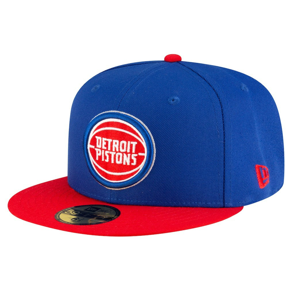 New Era - Detroit Pistons Two-Tone 59FIFTY Fitted Hat - Blue