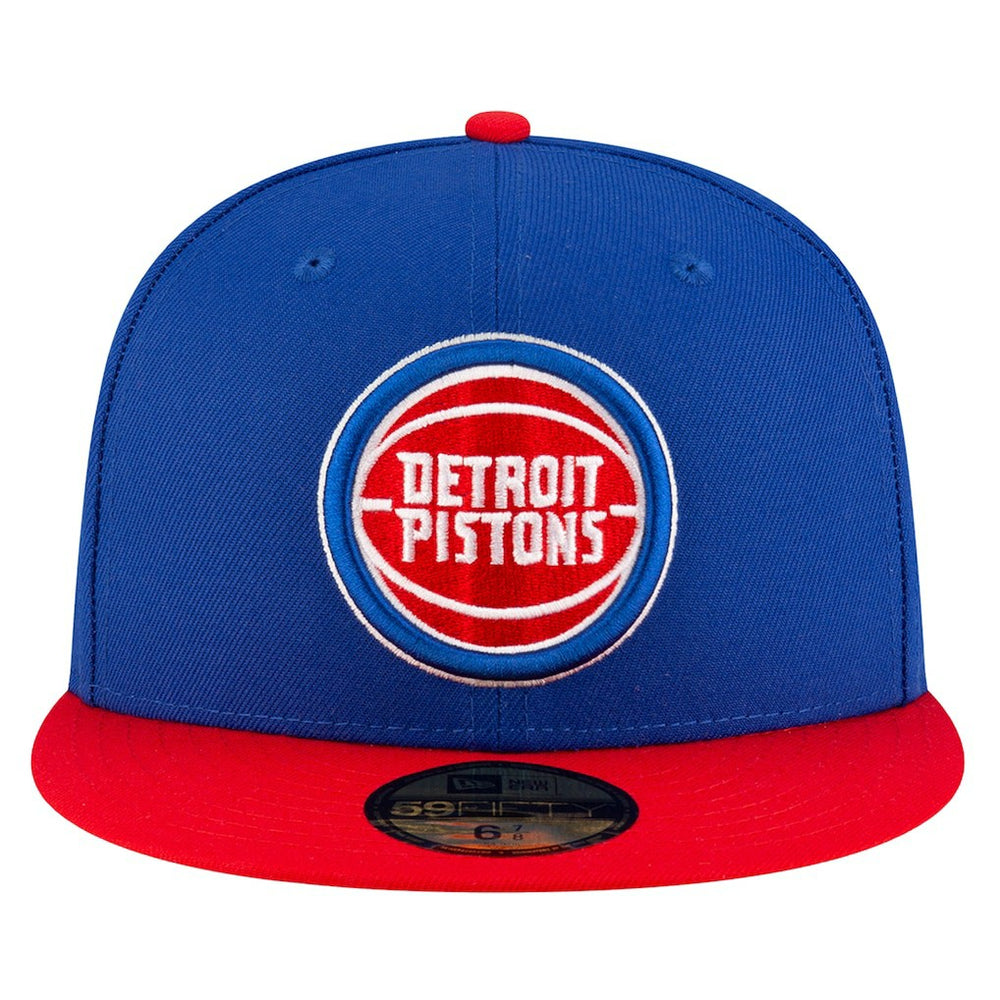 New Era - Detroit Pistons Two-Tone 59FIFTY Fitted Hat - Blue