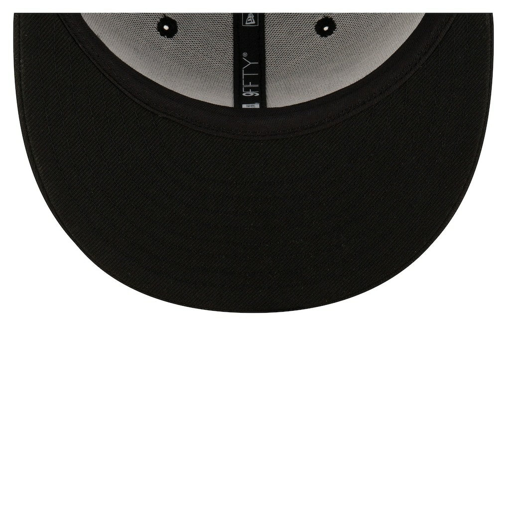 New Era - Detroit Pistons Team 9FIFTY Snapback Hat - Black/White