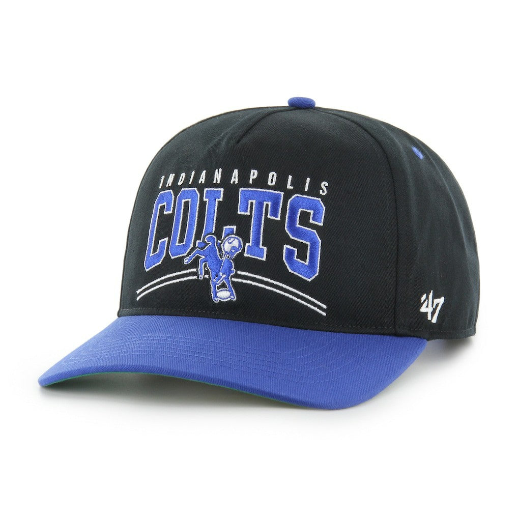 Indianapolis Colts '47 Flection Relaxed Hitch Adjustable Hat Black - 47 brand
