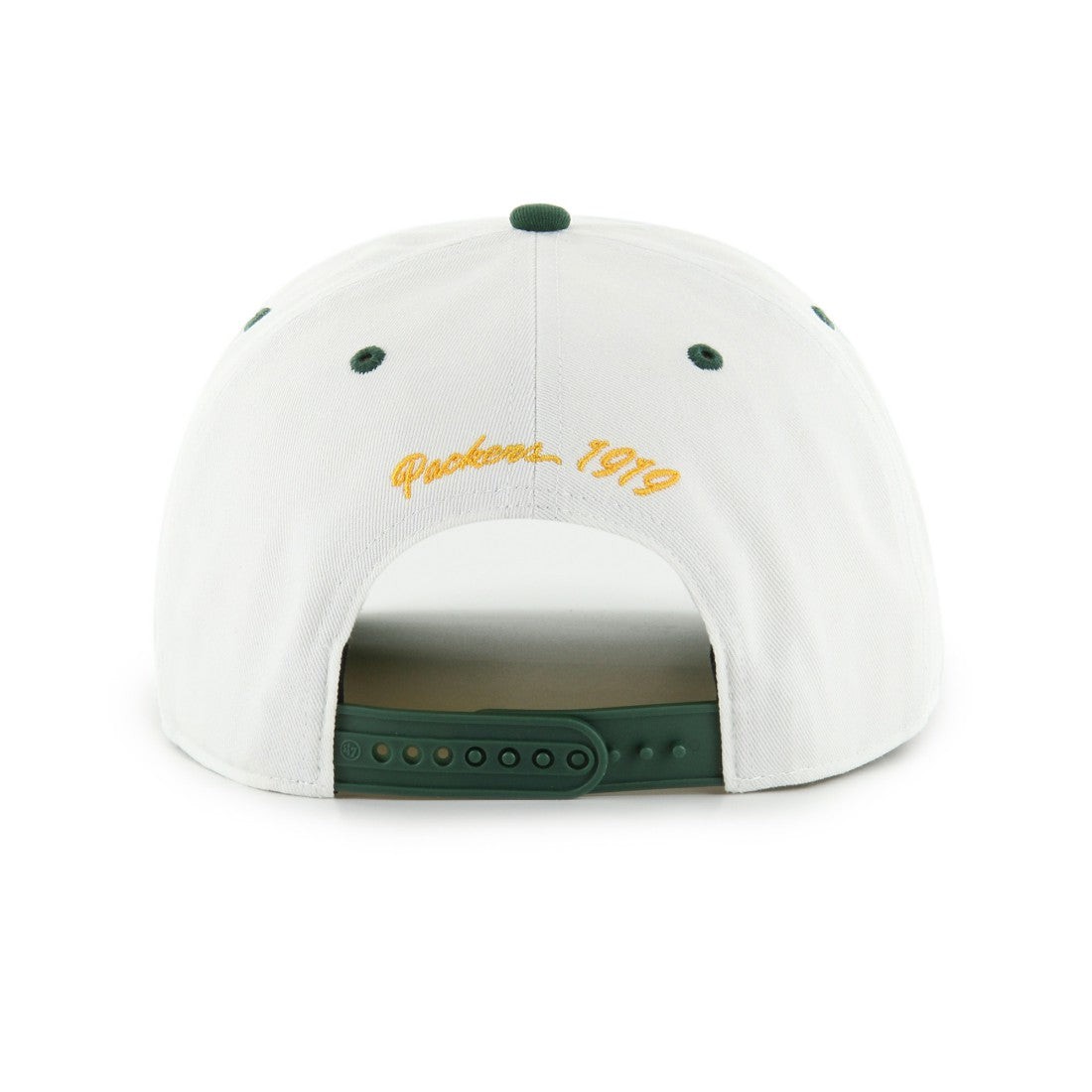 Green Bay Packers '47 Soar Relaxed Hitch Adjustable Hat White - 47 brand