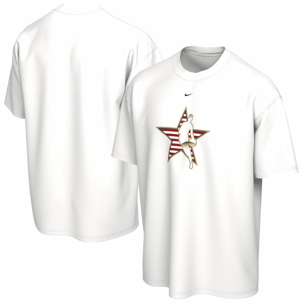 Nike -  2026 NBA All-Star Game Stripe USA T-Shirt - White