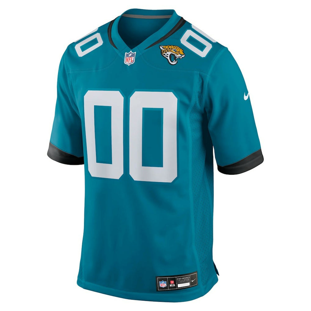Jacksonville Jaguars Custom Game Jersey Teal - Nike
