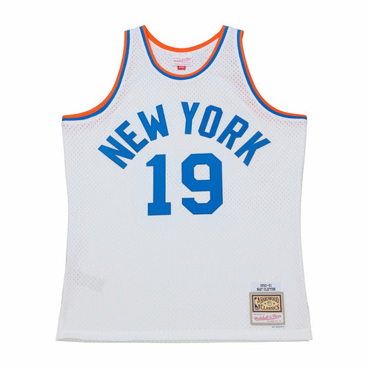 Nathaniel Clifton New York Knicks 1950-51 Pioneers Swingman Jersey - White | NBA Jerseys