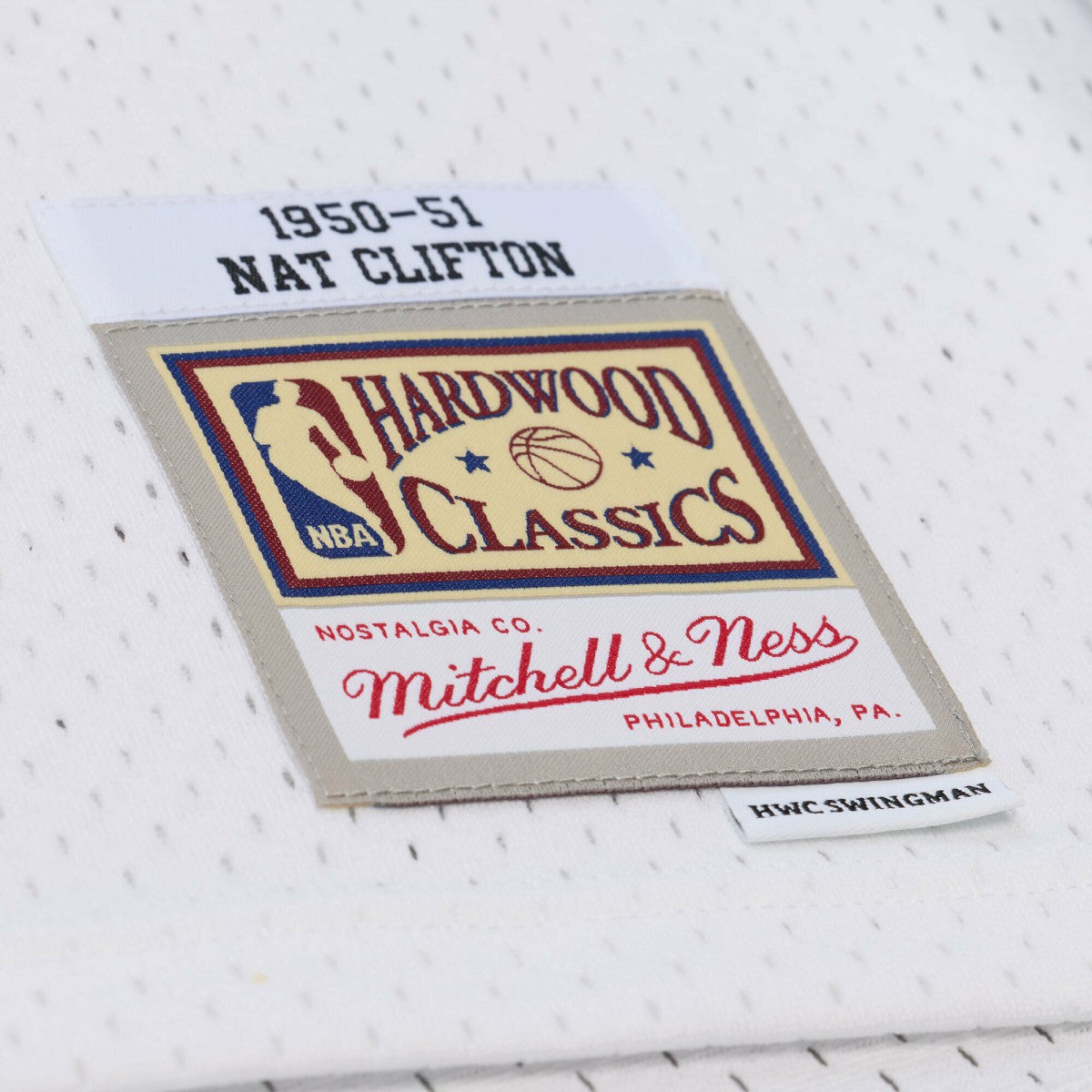 Mitchell & Ness - Nathaniel Clifton New York Knicks 1950-51 Pioneers Swingman Jersey - White