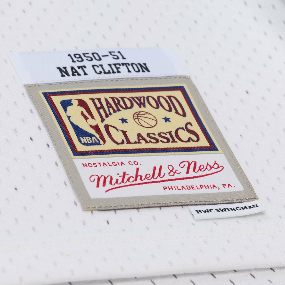 Mitchell & Ness - Nathaniel Clifton New York Knicks 1950-51 Pioneers Swingman Jersey - White