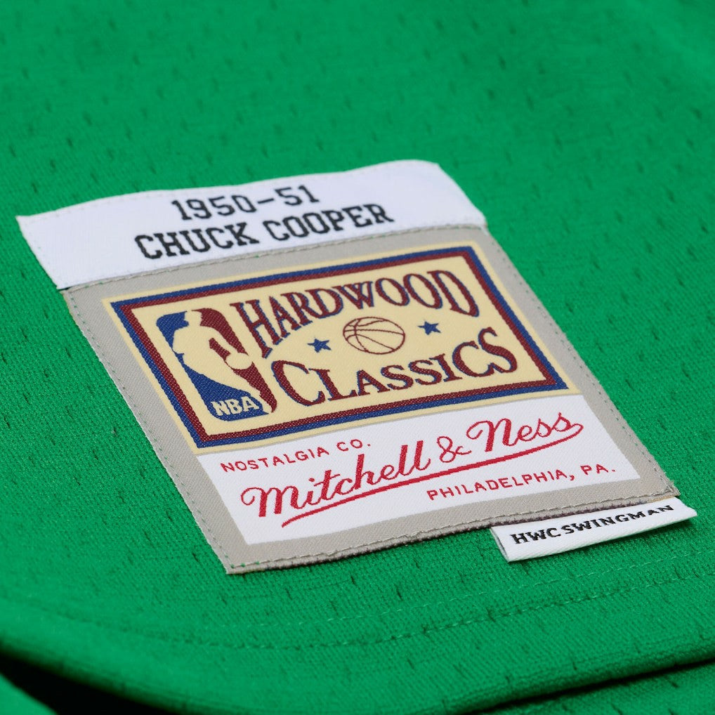 Mitchell & Ness - Chuck Cooper Boston Celtics 1950-51 Pioneers Swingman Jersey - Kelly Green