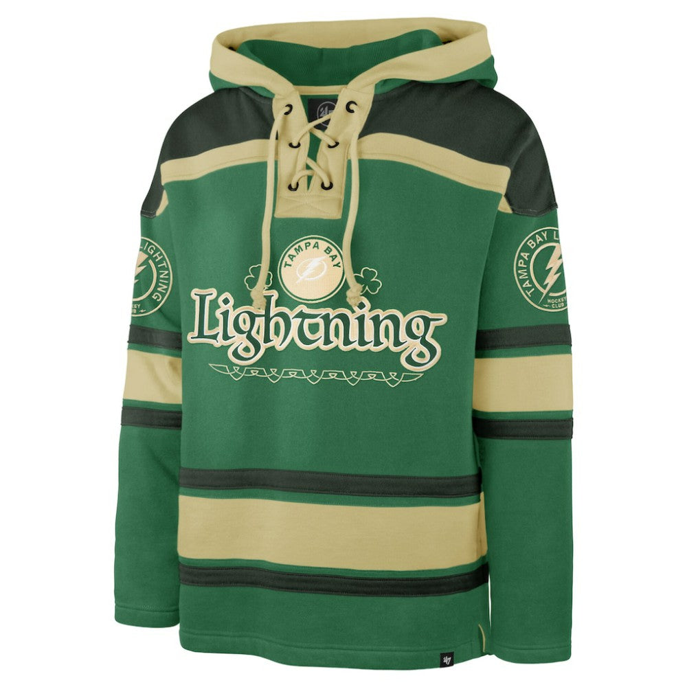 Tampa Bay Lightning - '47 McLucky Superior Lacer Hoodie Kelly Green