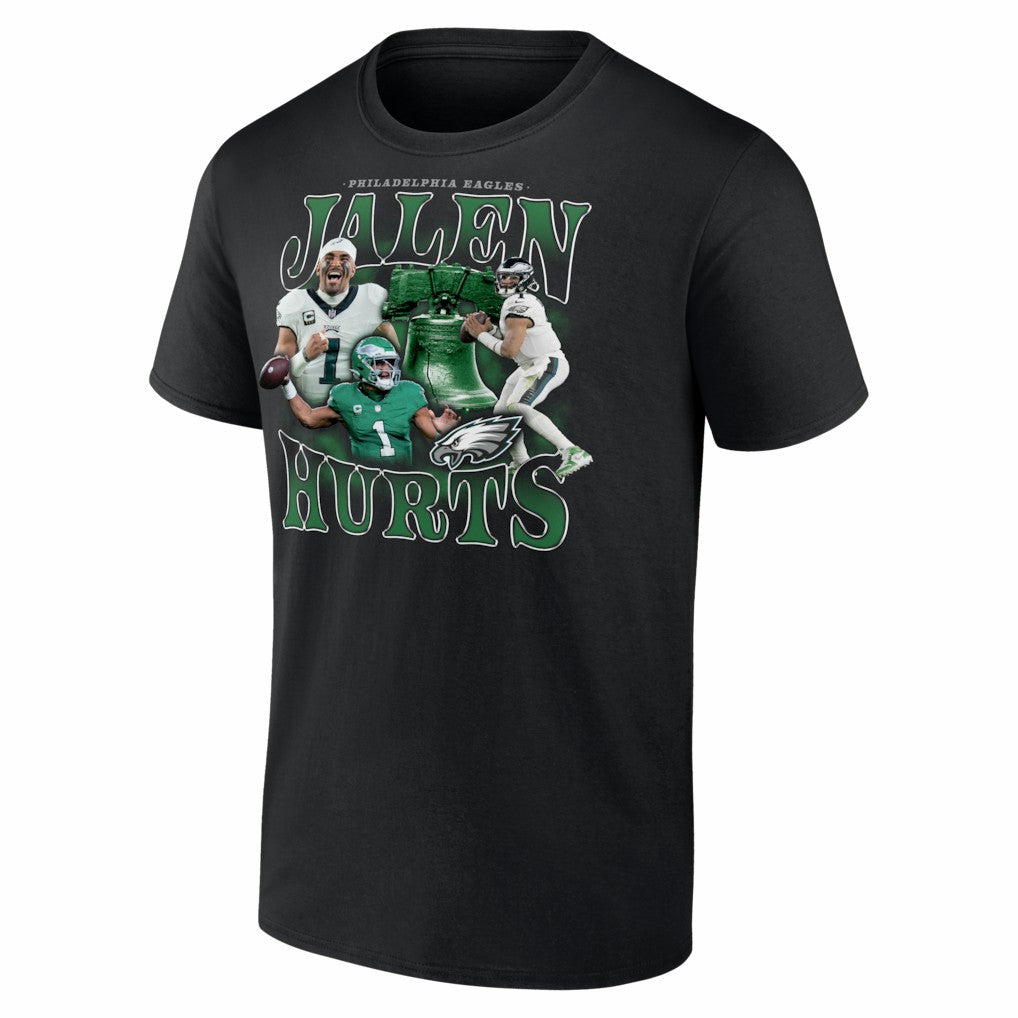 Jalen Hurts Philadelphia Eagles Notorious T-Shirt Black - NFL