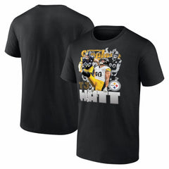 T.J. Watt Pittsburgh Steelers Notorious T-Shirt Black - NFL