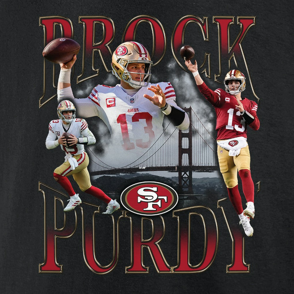 Brock Purdy San Francisco 49ers Notorious T-Shirt Black - NFL