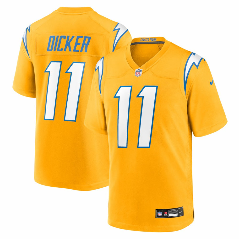 Cameron Dicker Los Angeles Chargers Alternate Game Jersey Gold - Nike