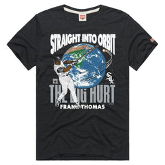 Frank Thomas Chicago White Sox Homage Unisex Straight Into Orbit Player Graphic Tri-Blend T-Shirt Lifestyle