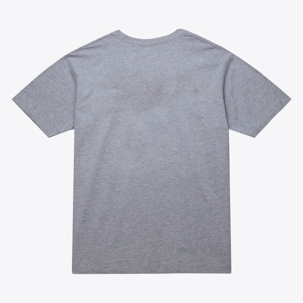 Mitchell & Ness - Utah Jazz Unisex Hardwood Classics Arch T-Shirt - Heather Gray
