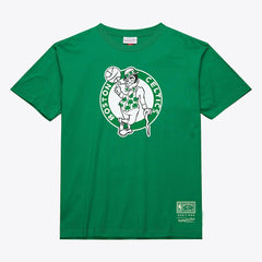 Mitchell & Ness - Boston Celtics Unisex Hardwood Classics Arch T-Shirt - Kelly Green