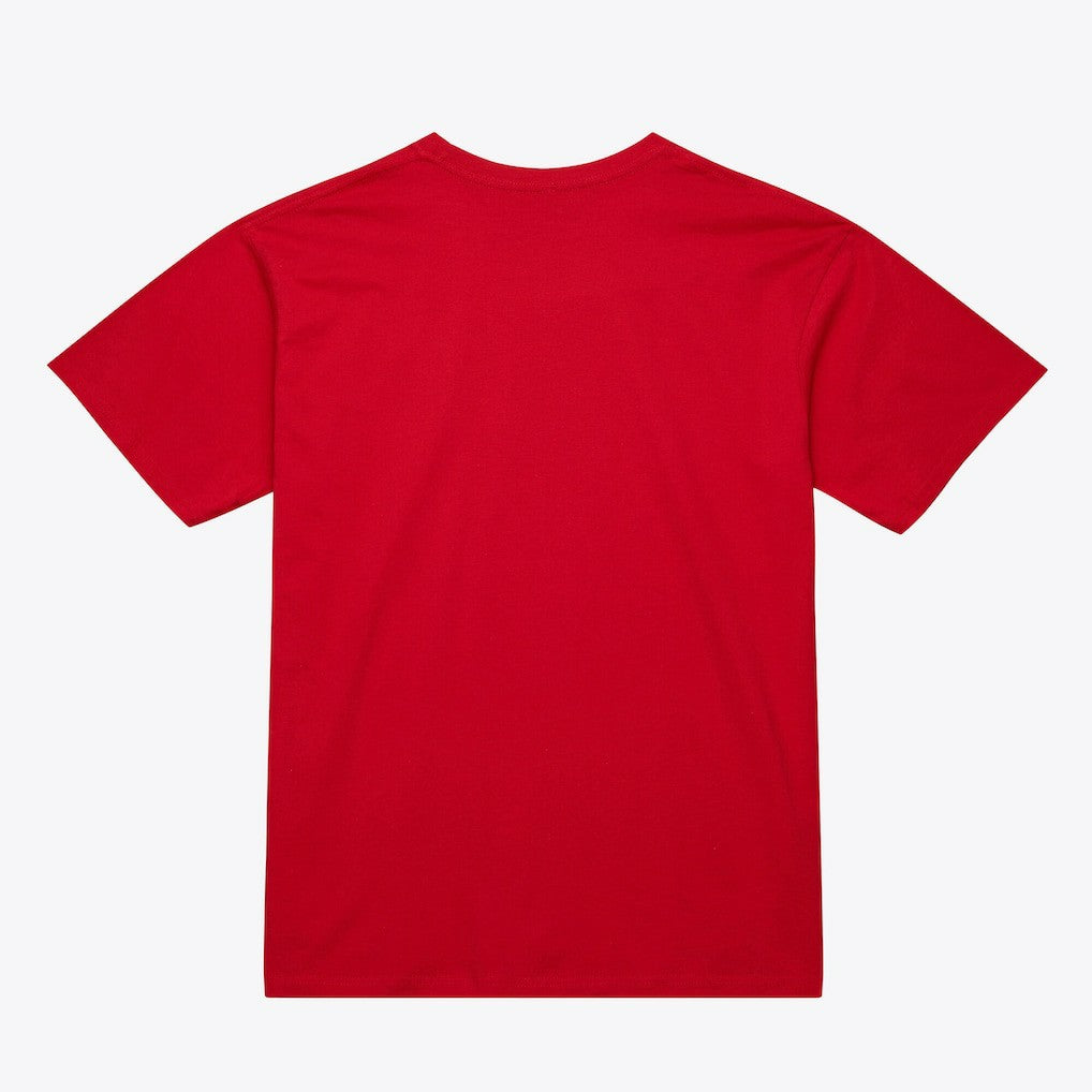 Mitchell & Ness - Chicago Bulls Unisex Hardwood Classics Arch T-Shirt - Red