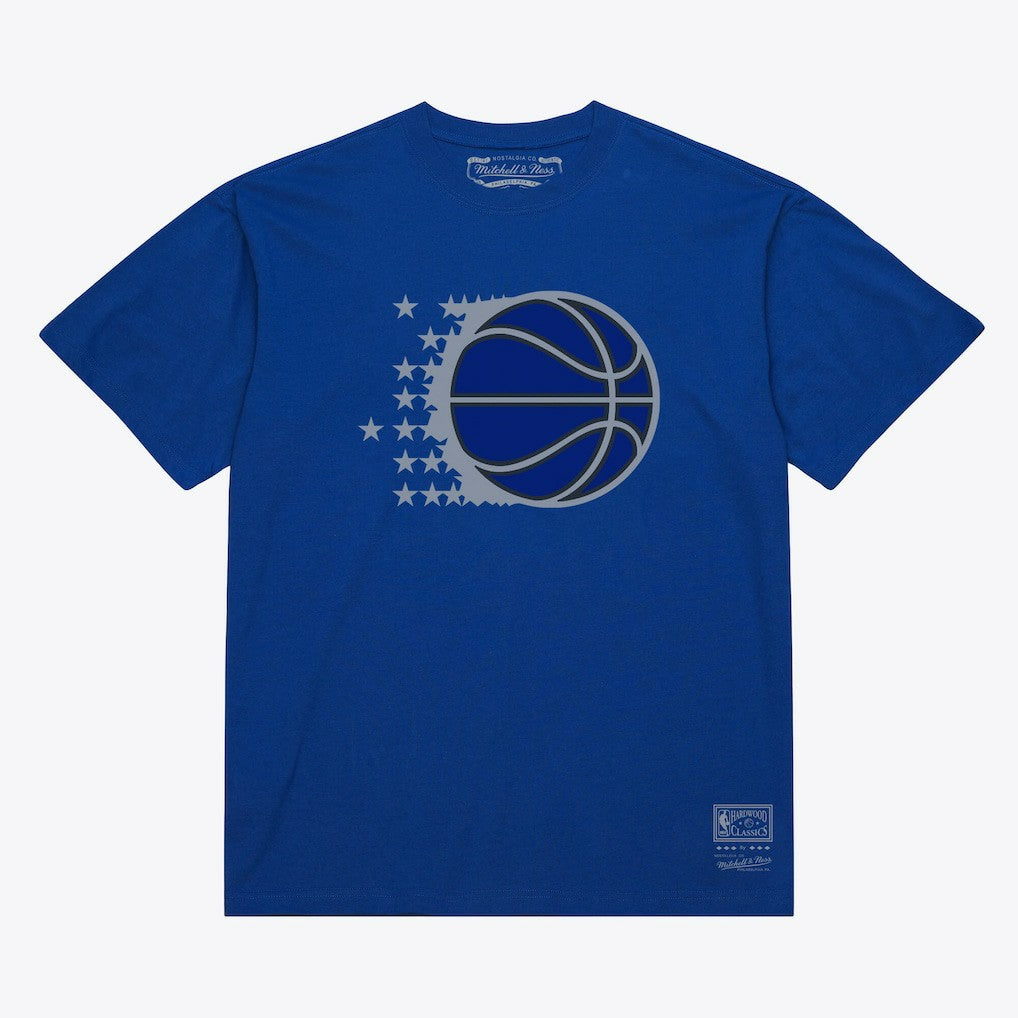 Mitchell & Ness - Orlando Magic Unisex Hardwood Classics Arch T-Shirt - Royal
