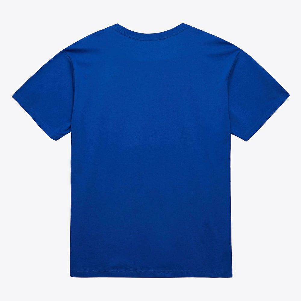 Mitchell & Ness - Denver Nuggets Unisex Hardwood Classics Basic Logo Arch T-Shirt - Royal