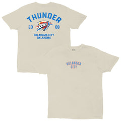NBA - Oklahoma City Thunder Stadium Essentials Unisex Get Back Vintage T-Shirt - White