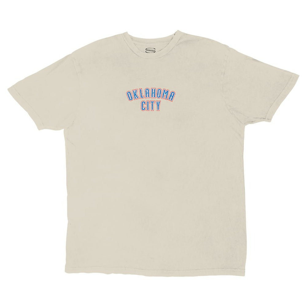 NBA - Oklahoma City Thunder Stadium Essentials Unisex Get Back Vintage T-Shirt - White