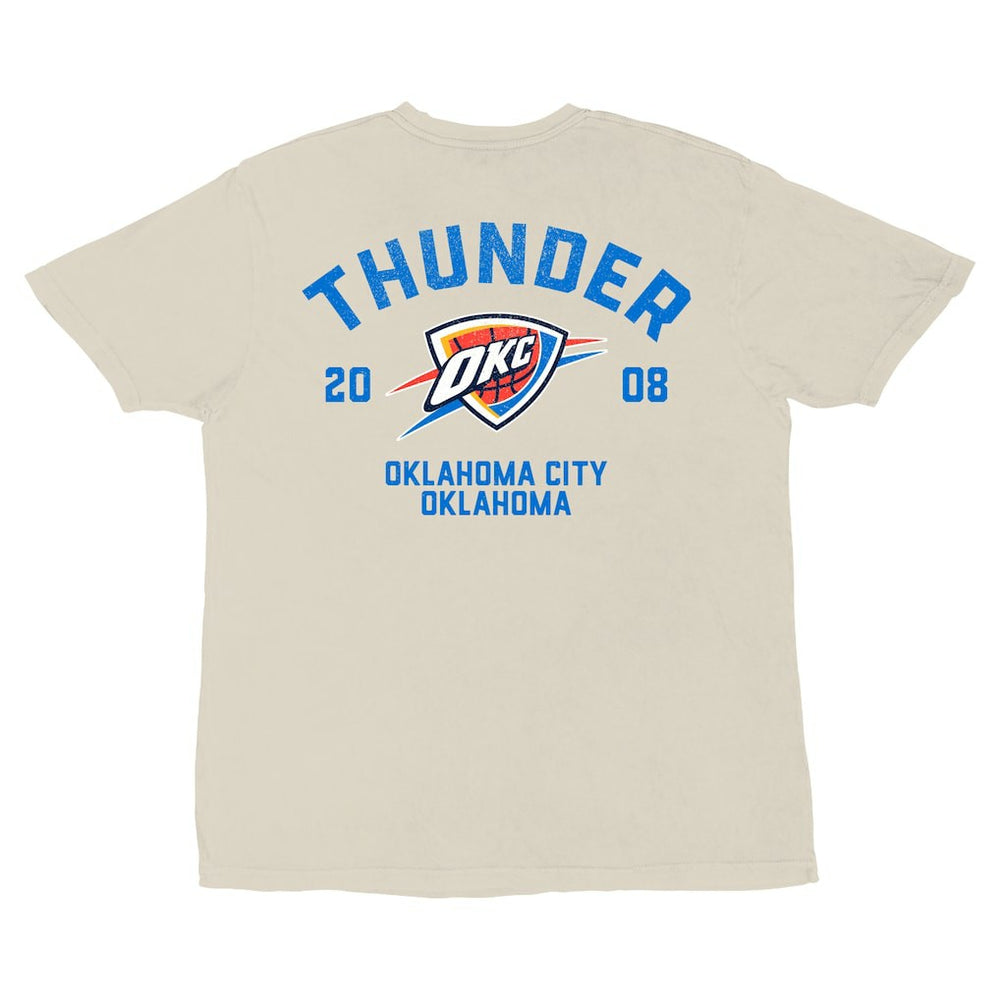 NBA - Oklahoma City Thunder Stadium Essentials Unisex Get Back Vintage T-Shirt - White