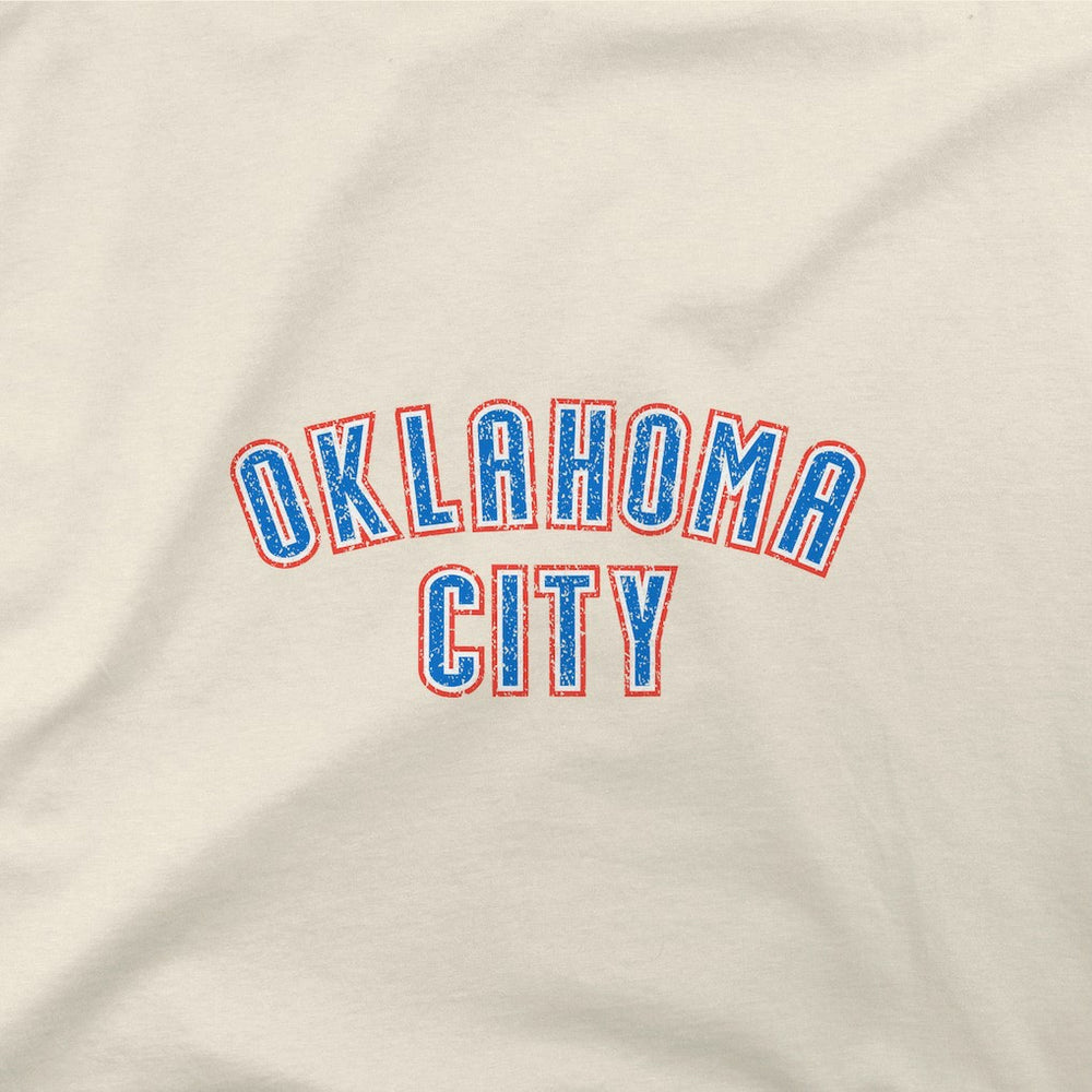 NBA - Oklahoma City Thunder Stadium Essentials Unisex Get Back Vintage T-Shirt - White