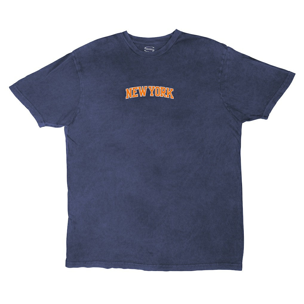 NBA - New York Knicks Stadium Essentials Unisex Get Back Vintage T-Shirt - Blue