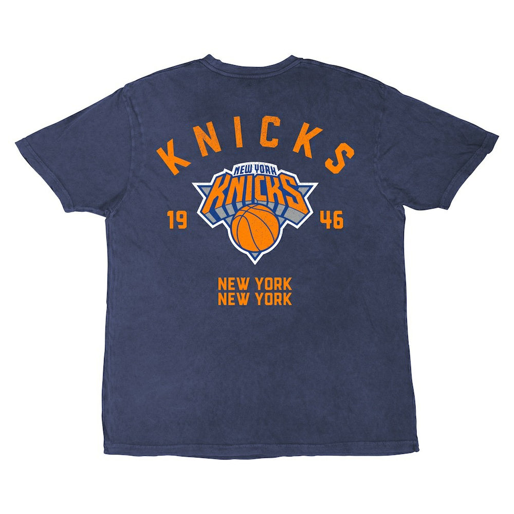 NBA - New York Knicks Stadium Essentials Unisex Get Back Vintage T-Shirt - Blue