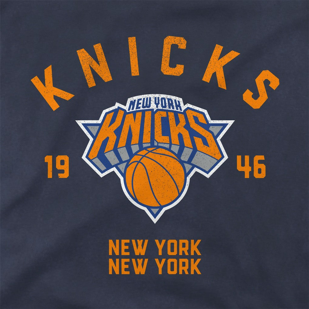 NBA - New York Knicks Stadium Essentials Unisex Get Back Vintage T-Shirt - Blue