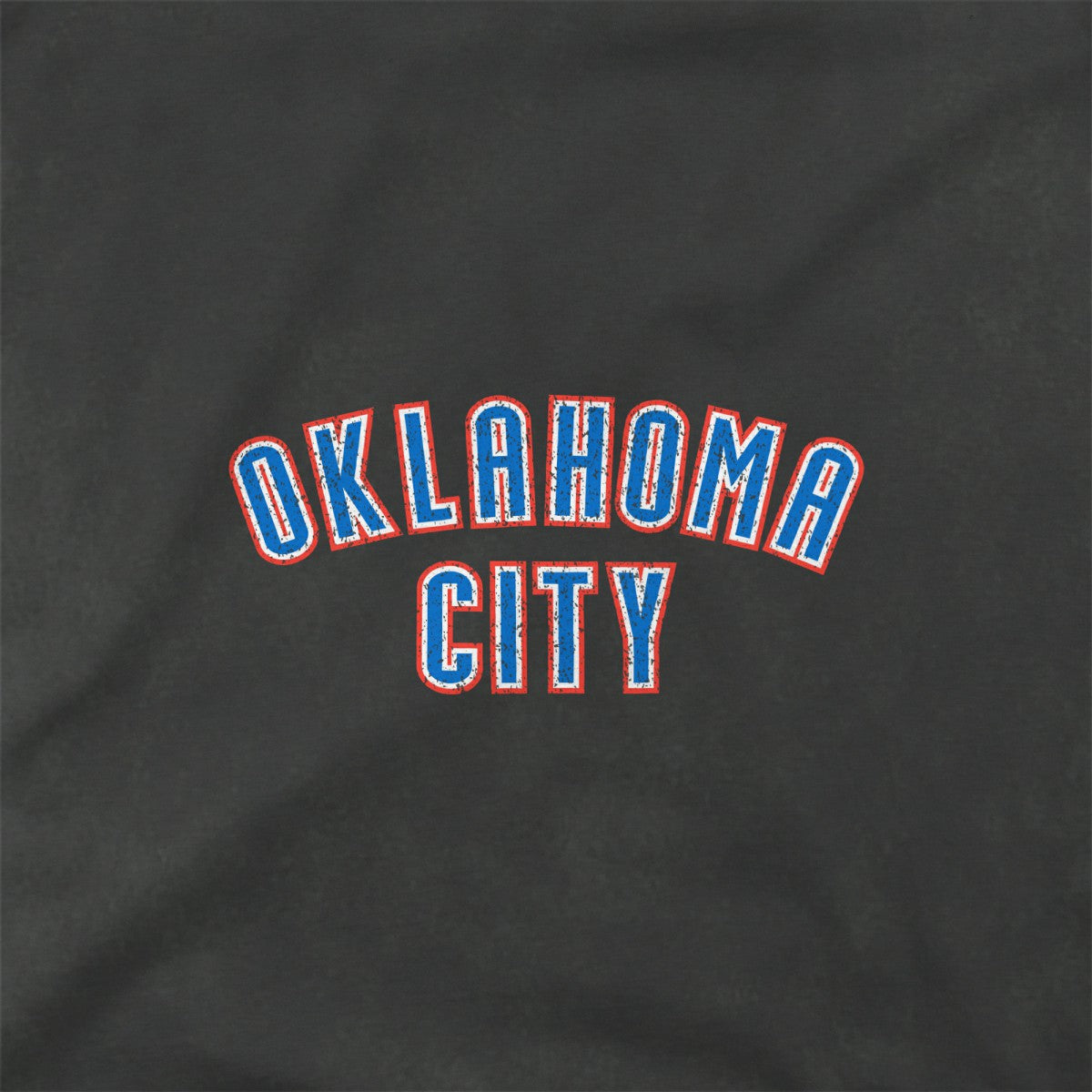 NBA - Oklahoma City Thunder Stadium Essentials Unisex Get Back Vintage Raglan Hoodie - Black