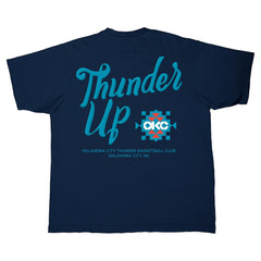 NBA - Oklahoma City Thunder Stadium Essentials Unisex Local Barfly Urban T-Shirt - Navy