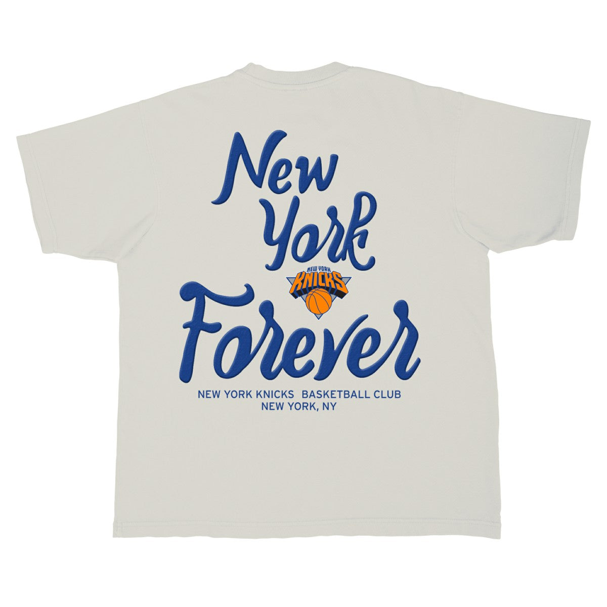 NBA - New York Knicks Stadium Essentials Unisex Local Barfly Urban T-Shirt - Cream