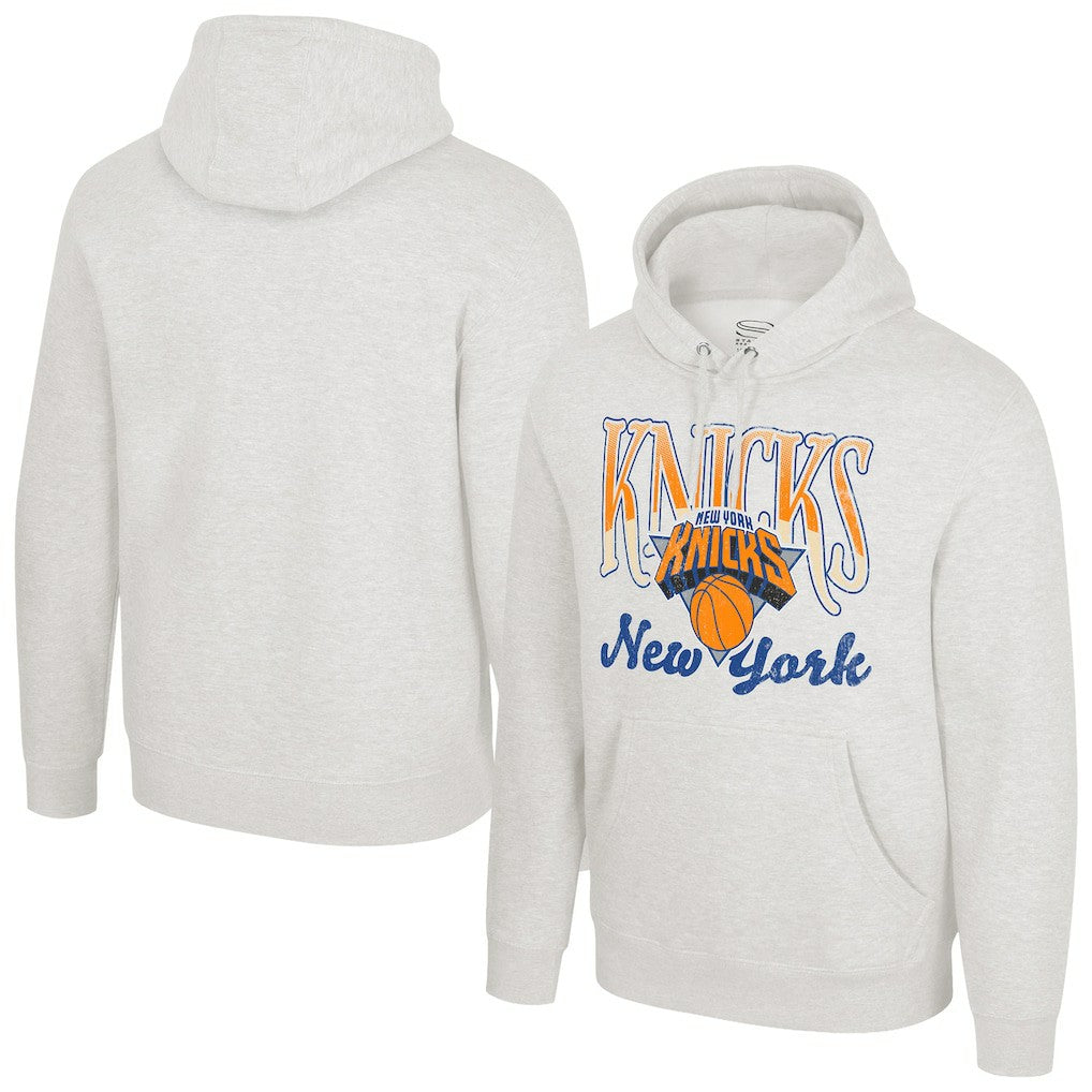 NBA - New York Knicks Stadium Essentials Unisex Sky High Hoodie - Oatmeal