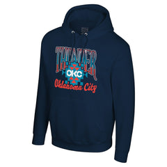 NBA - Oklahoma City Thunder Stadium Essentials Unisex Sky High Hoodie - Navy