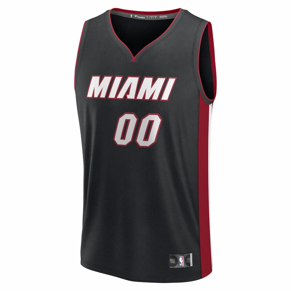 Miami Heat Fastbreak Custom Jersey - Icon Edition - Black | NBA Jerseys