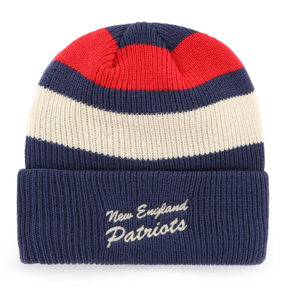 New England Patriots '47 Clubhouse Jennings Cuffed Knit Hat Navy - 47 brand