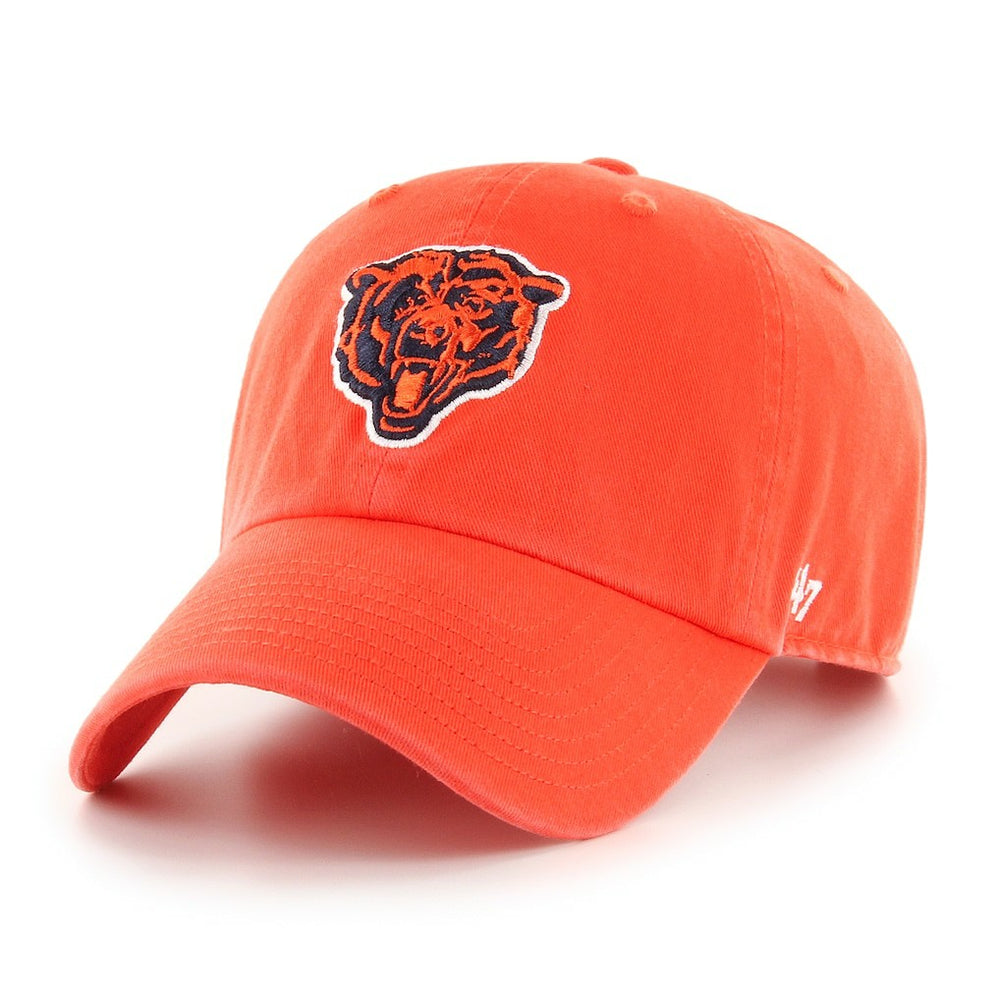 Chicago Bears '47 Historic Logo Clean Up Adjustable Hat Orange - 47 brand